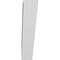 Ekena Millwork 3-in. W x 14-in. D x 14-in. H Traditional Architectural Grade PVC Knee Brace BRCP03X14X14TRA - alternate 5